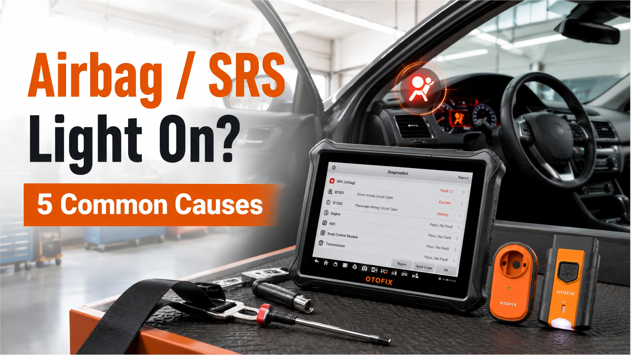 Airbag / SRS Light On? 5 Common Causes