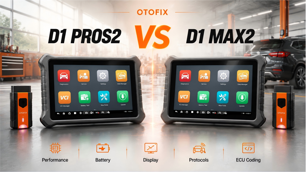 OTOFIX D1 Pros2 vs. D1 Max2: A Professional Comparative Analysis of High-Tier Diagnostic Platforms