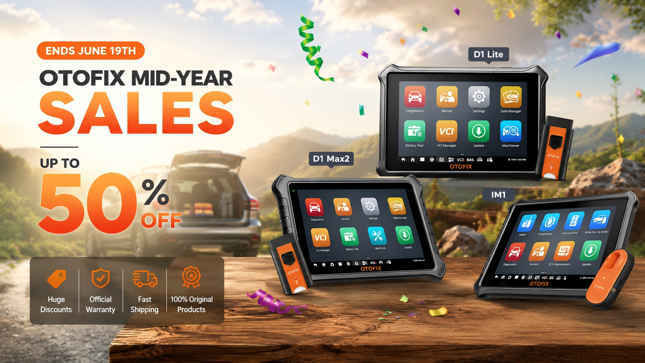 OTOFIX Mid-Year Sale 2026: Smart Diagnostics, Great Value (Up to 50% Off!)