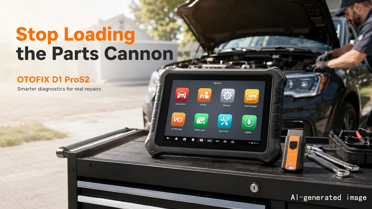Stop Loading the Parts Cannon: Why the OTOFIX D1 ProS2 Belongs in Your Toolbox