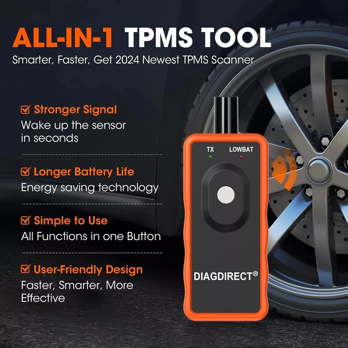 DiagDirect Tyre Pressure Sensor Tool Secondary image