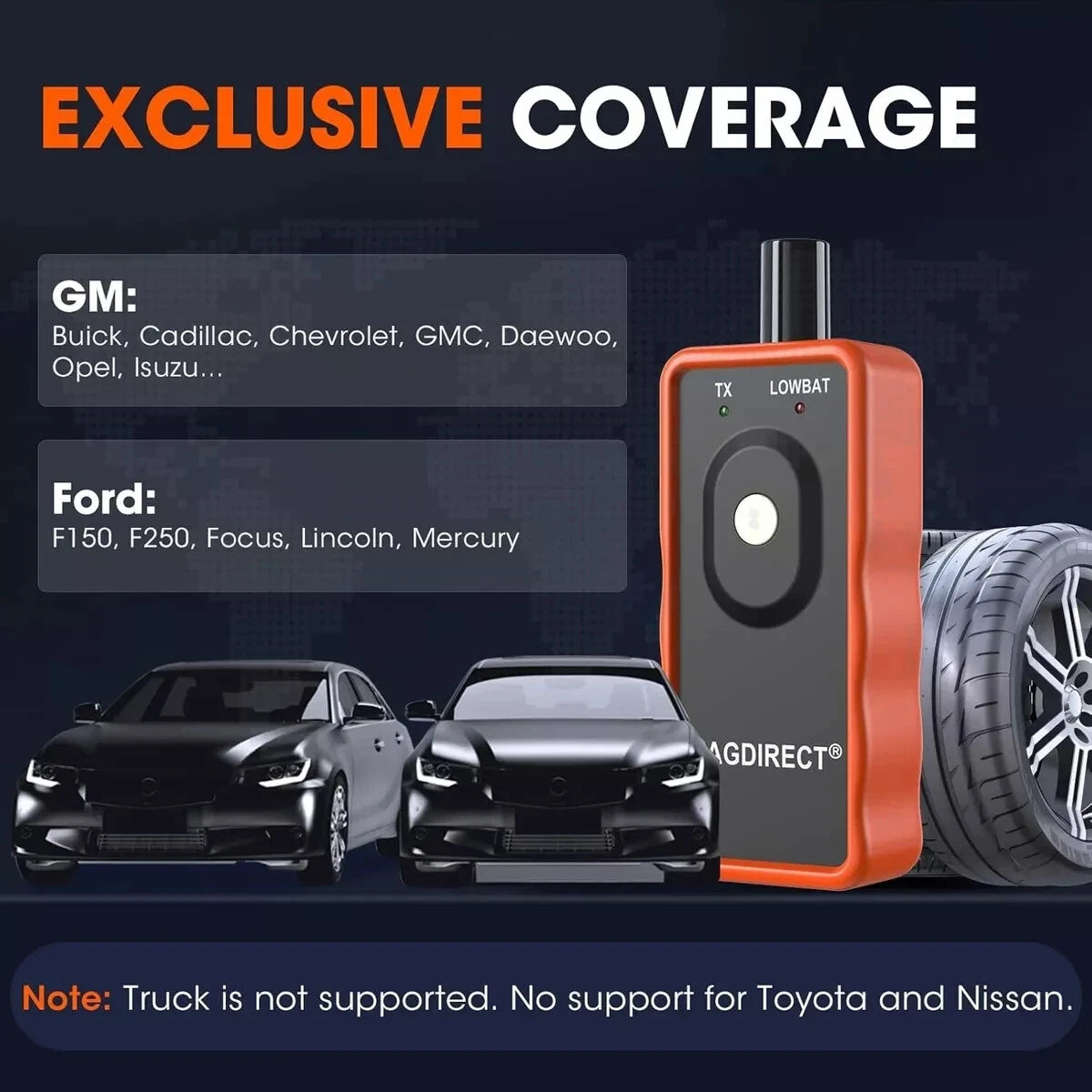 DiagDirect Tyre Pressure Sensor Tool